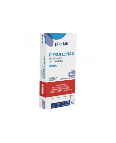 CIPROFLONAX 500MG - CX C/14 COMP(72)*