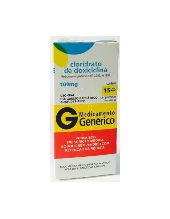 CLORID DOXICICLINA 100MG C/15 CPR(90)*