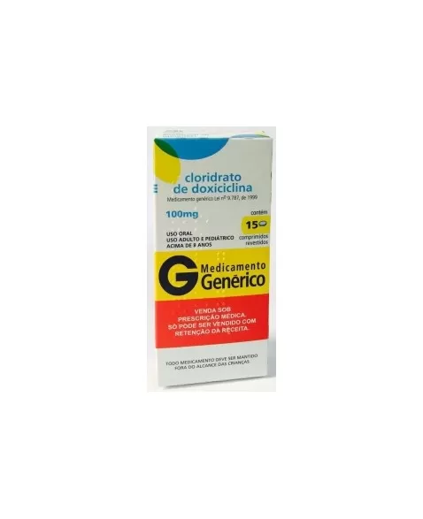 CLORID DOXICICLINA 100MG C/15 CPR(90)*