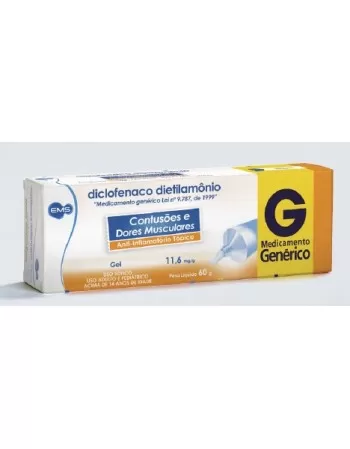 DICLOFENACO DIETILAMONIO GEL C/60G(56