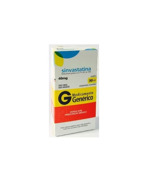 SINVASTATINA 40MG C/30 COMPRIMIDOS(200)