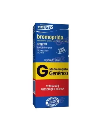 BROMOPRIDA 4MG/ML SOL 20ML GEN