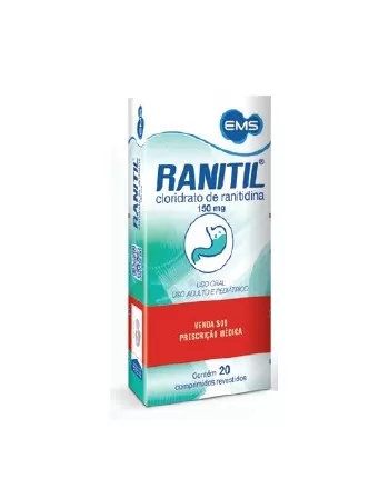 RANITIL 150MG C/20 COMP (RANITIDINA)(48)