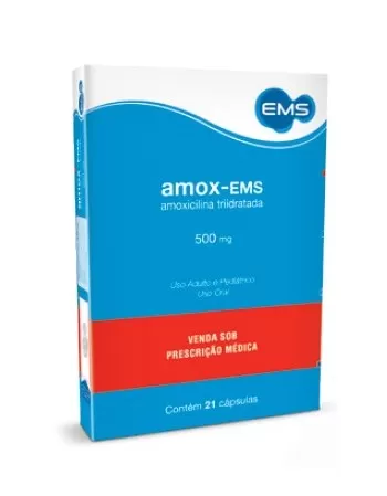 AMOX-EMS 500MG C/21(AMOXICILINA)RDC 30*