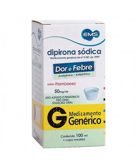 DIPIRONA SÓDICA 50MG/ML 100ML (60)