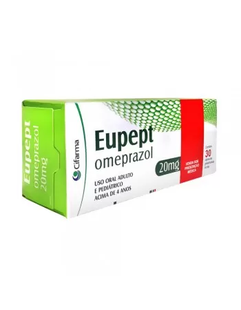 EUPEPT 20 MG C/ 30 CAPS(OMEPRAZOL)