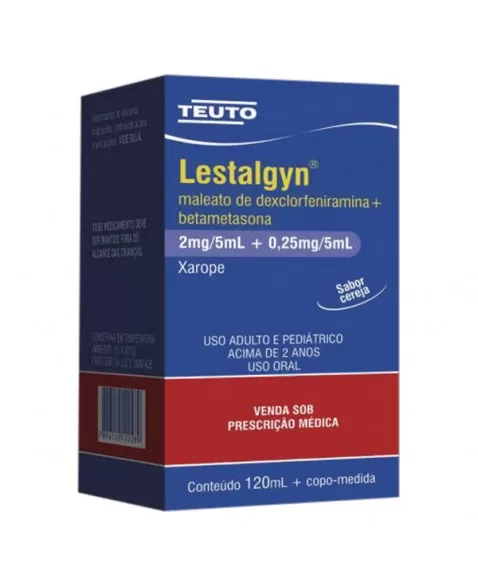 LESTALGYN XPE 120ML 2 E 5MG/5ML