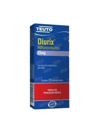 DIURIX 25MG C/30 (HIDROCLOROTIAZIDA)100