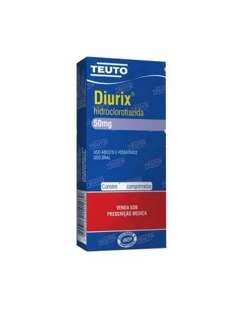 DIURIX 50MG C/30 (HIDROCLOROTIAZIDA)100