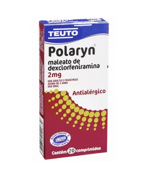 POLARYN 2MG C/20 (DEXCLORFENIRAMINA) 100