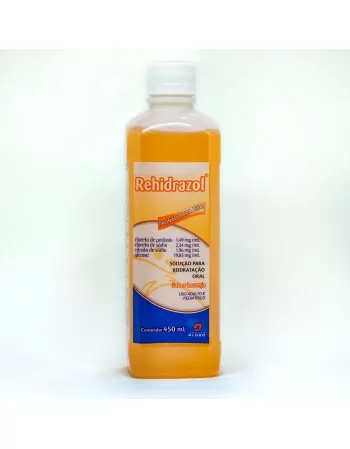 REHIDRAZOL SOL ORAL LARANJA C/450ML(24)