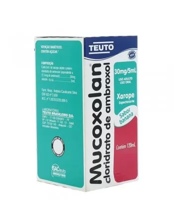 MUCOXOLAN 30MG/5ML XPE AD 120M L PET