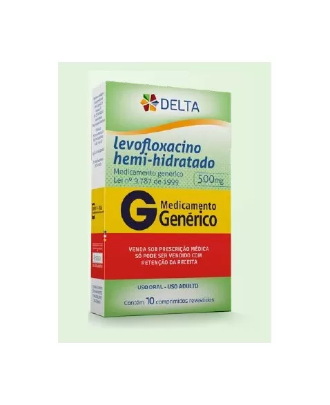 LEVOFLOXACINO 500MG 1 BLPT X 10CPR*