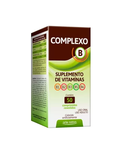 COMPLEXO B 50 COMPRIMIDOS