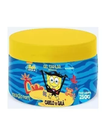 GEL CAPILAR BOB ESPONJA CABELO GALA 250G