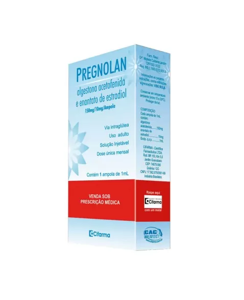 PREGNOLAN 150/10MG 1 AMP 1ML