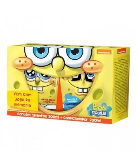 KIT SHAMPOO+CONDIC. BOB ESPONJA 200ML