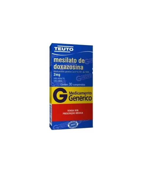 DOXAZOSINA MES 2MG COMP C/30