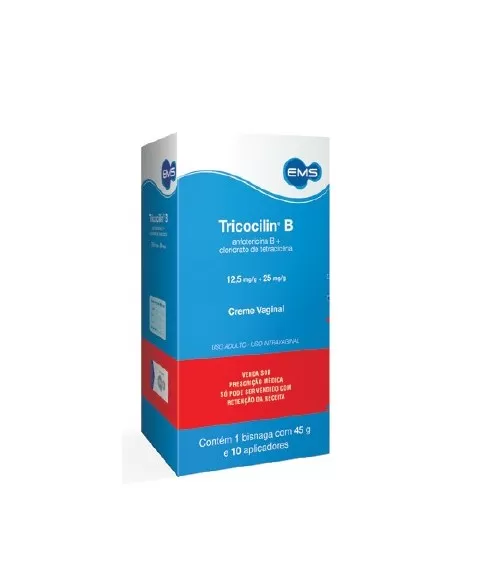 TRICOCILIN CR VAG 45G(TETRACI+ANFOTER)36