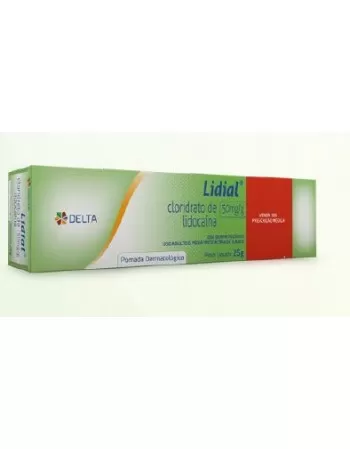 LIDIAL POM 25GR (CLORID. LIDOCAINA)