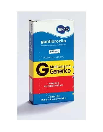 GENFIBROZILA 600MG C/24 COMP(48)