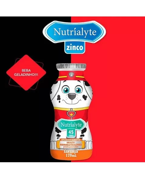 NUTRIALYTE 45 ZINCO PATRULHA CANINA LARA