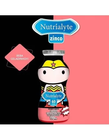 NUTRIALYTE 60 ZINCO LIGA DA JUSTICA MORA