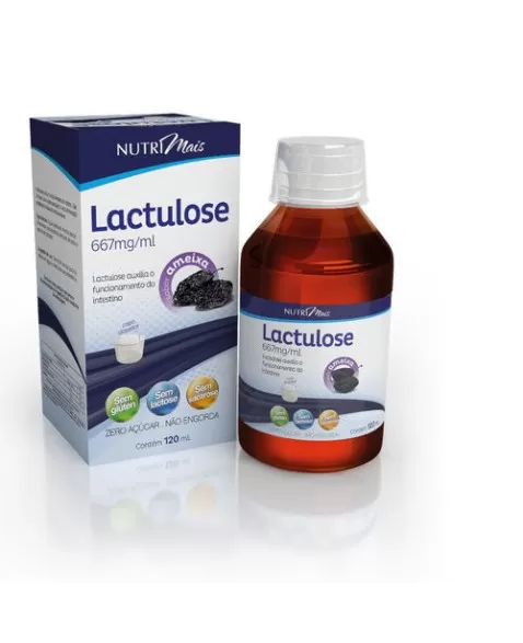 LACTULOSE XPE 667MG/ML 120ML -NUTRIMAIS