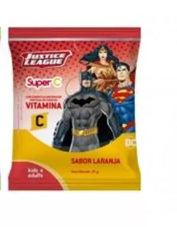 SUPLEMENTO VITAMINA C LIGA DA JUSTIÇA63G